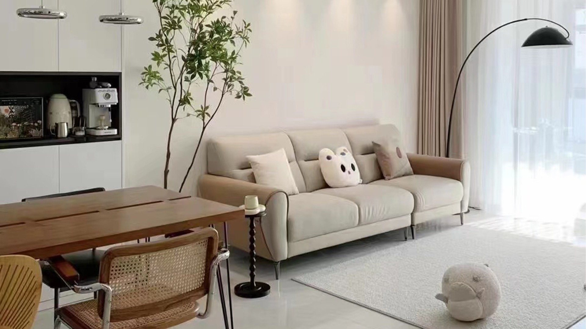 简约风范打造温馨空间光影交织生韵