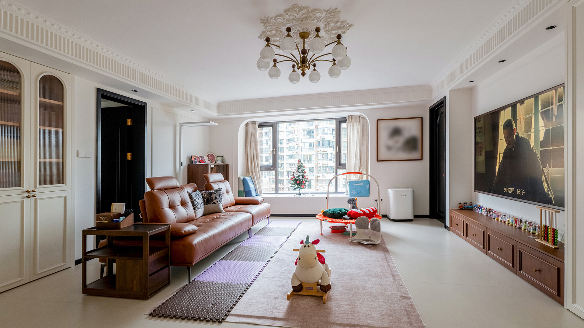 法式复古筑家 柔调裹雕花细节生活暖意